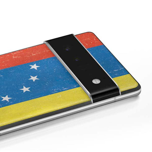 Venezuela Flag Distressed Google Pixel 6 Pro Skin